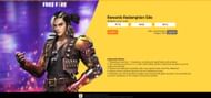 Paste the 12-character code in the box after logging in (Image via Garena)